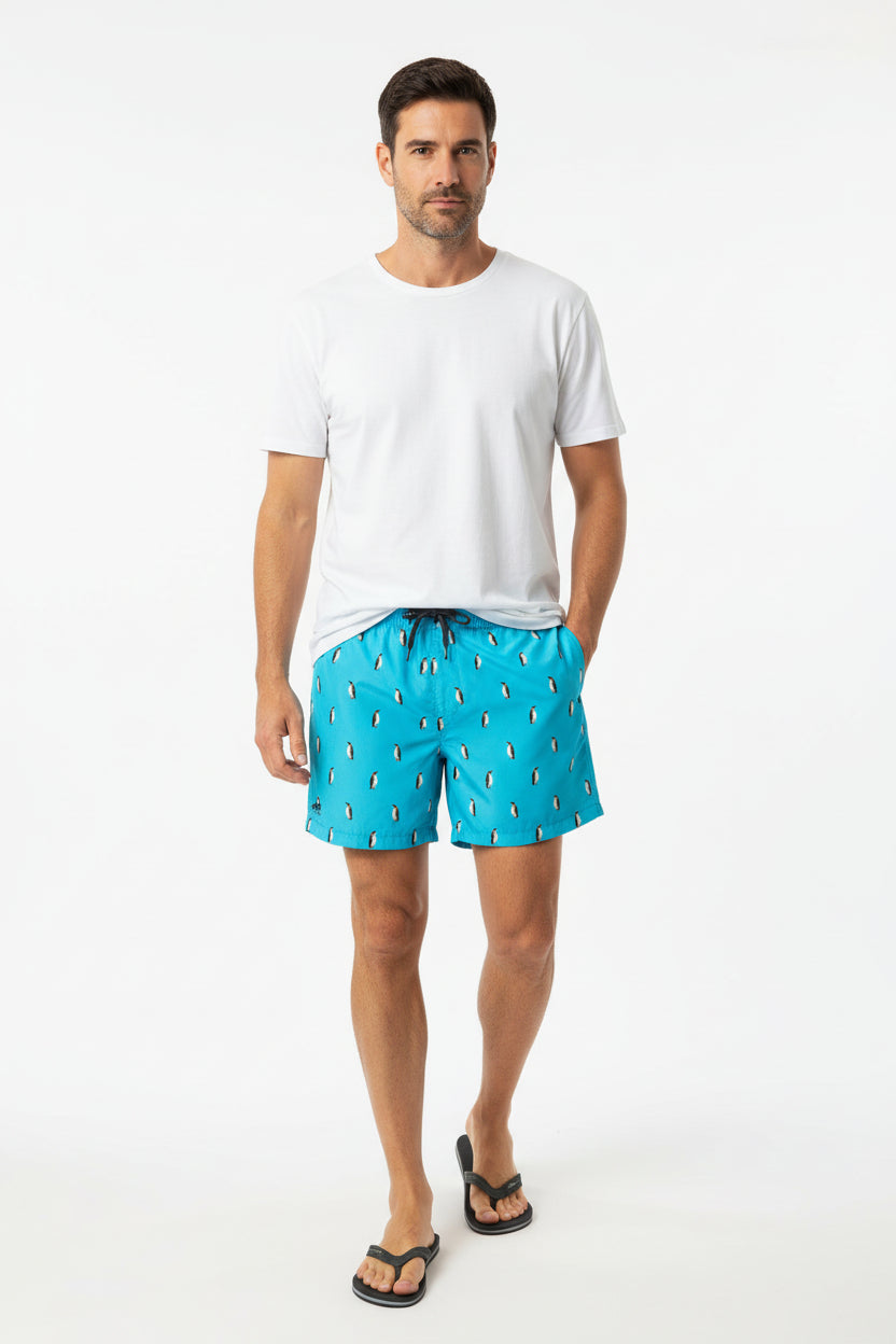 Short de bain homme NO AGE à motif NO AGE