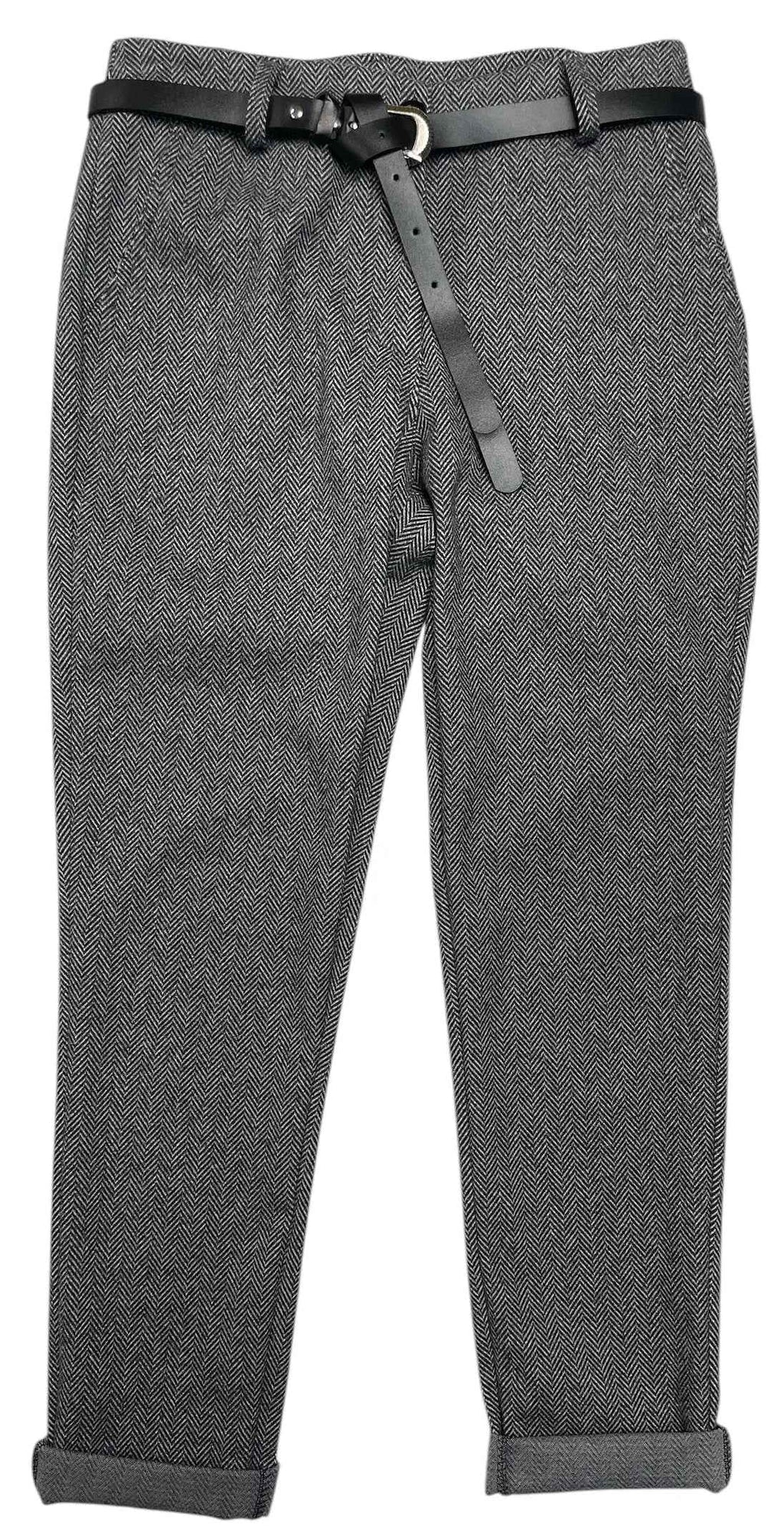 Pantalon ville épais chevrons