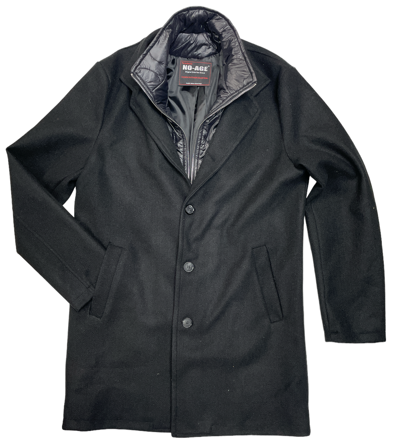 Manteau homme noir - NO AGE NO AGE