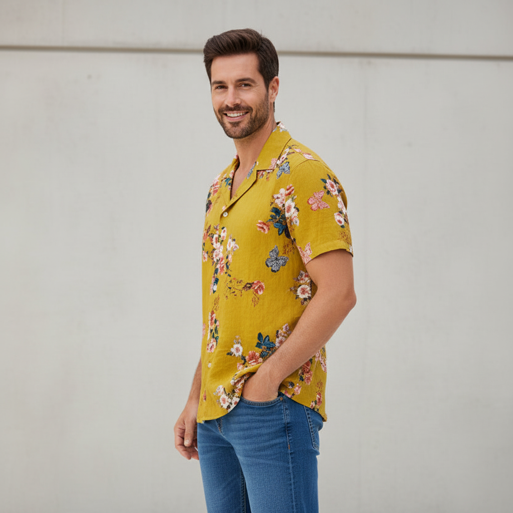 Chemisette regular imprimé Floral