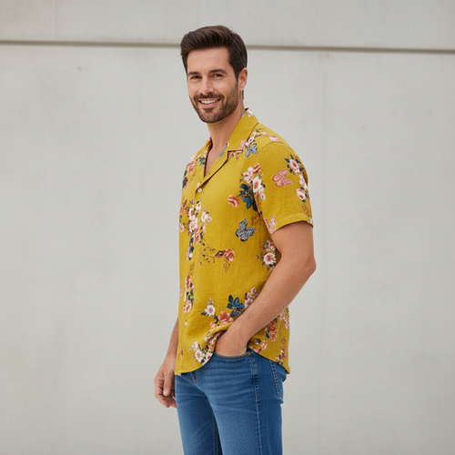 Chemisette regular imprimé Floral