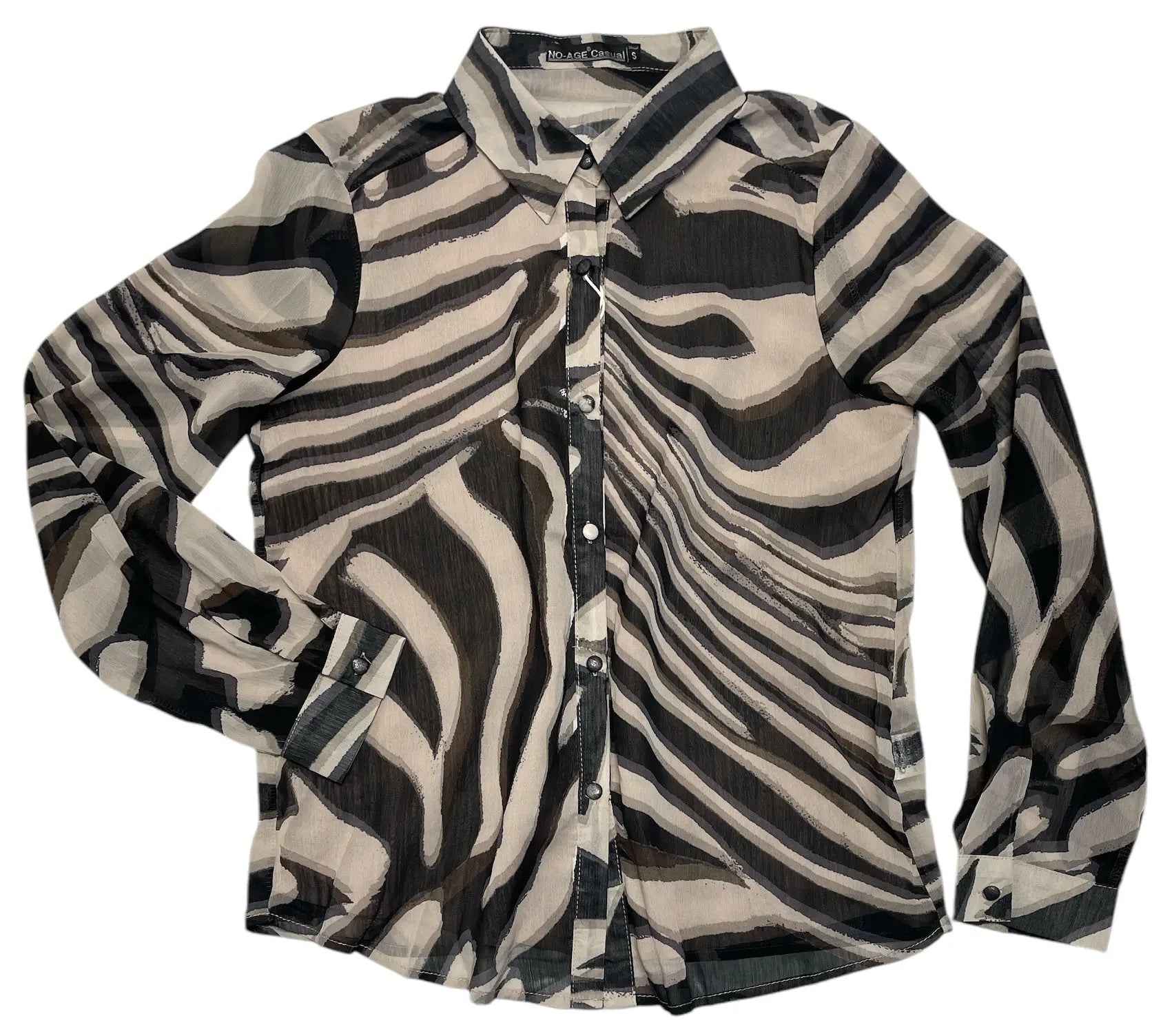 Chemisier femme imprimé savane