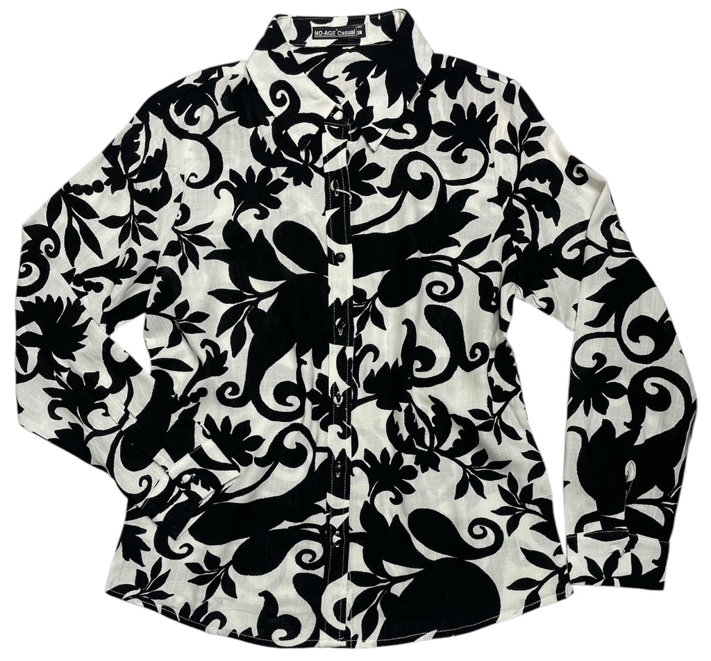 Chemisier femme imprimé