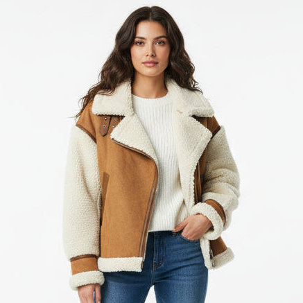 Blouson femme imitation Dain NO AGE