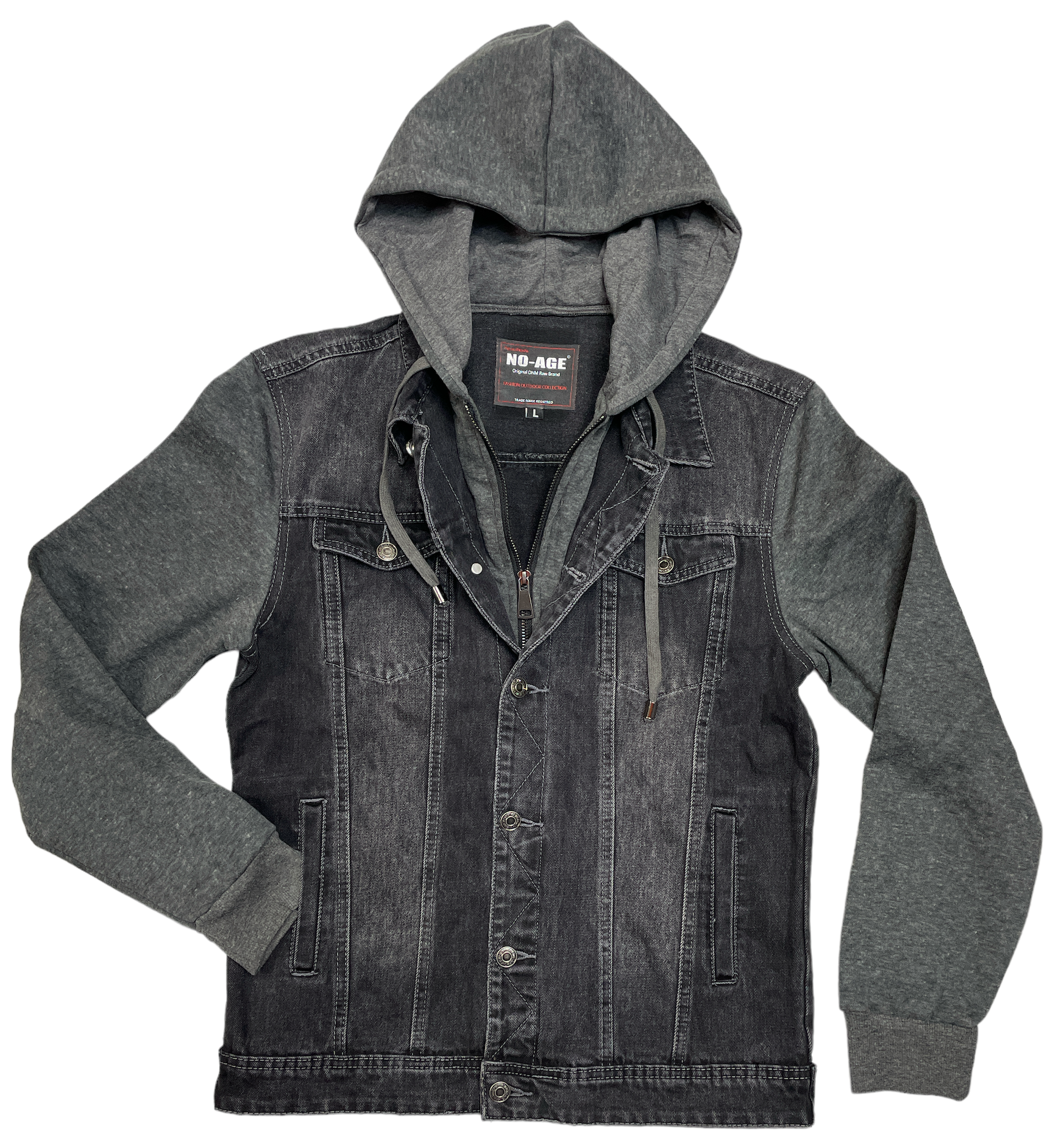 Blouson homme en jeans effet double - NO AGE Store