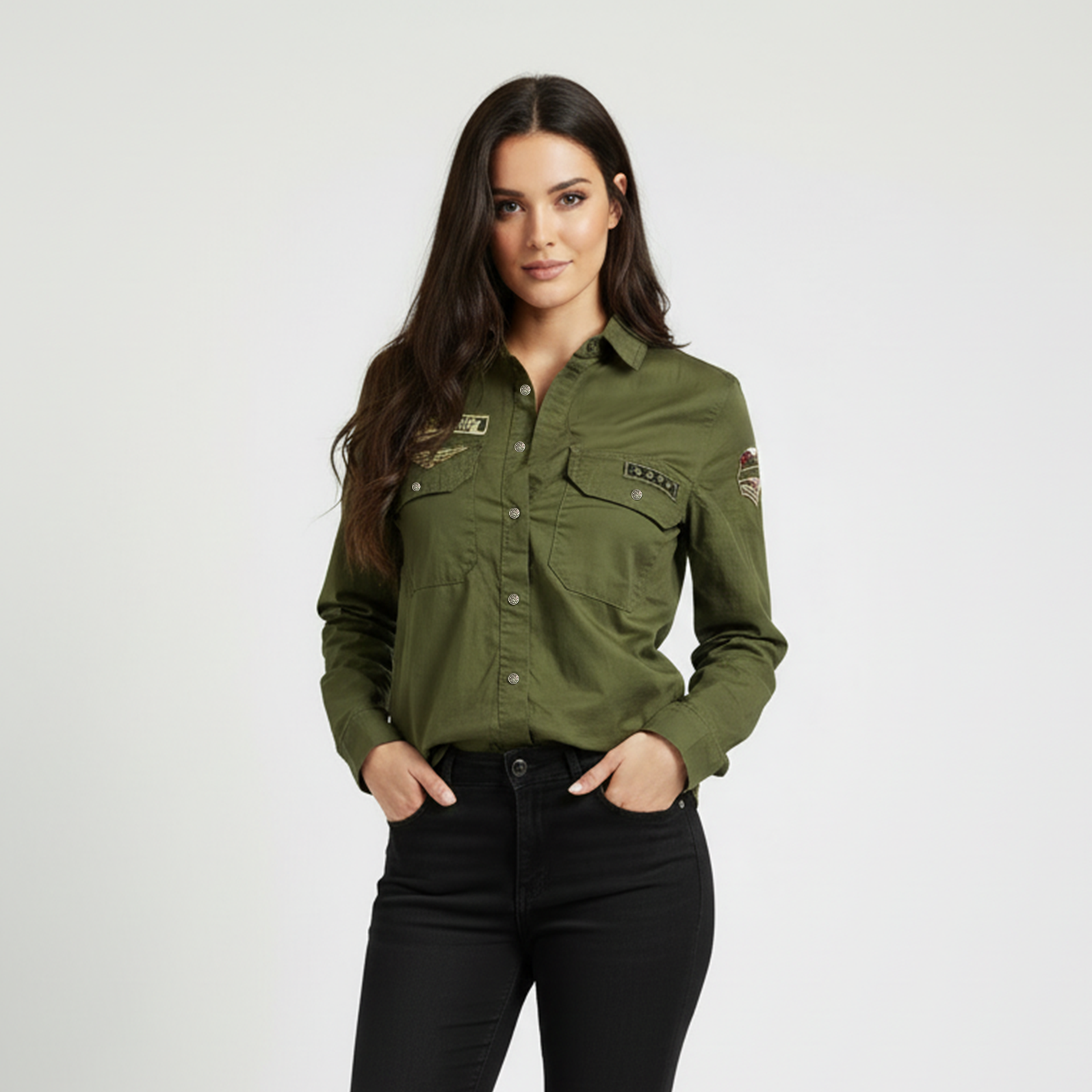 Chemise femme ARMY NO AGE