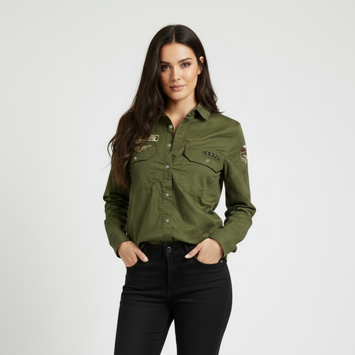 Chemise femme ARMY NO AGE
