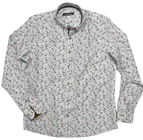 Chemise homme regular imprimé coton NO AGE