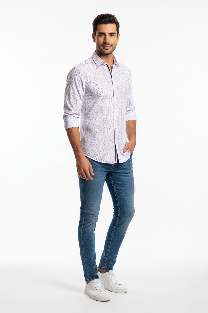 Chemise homme imprimée rice - NO AGE Store