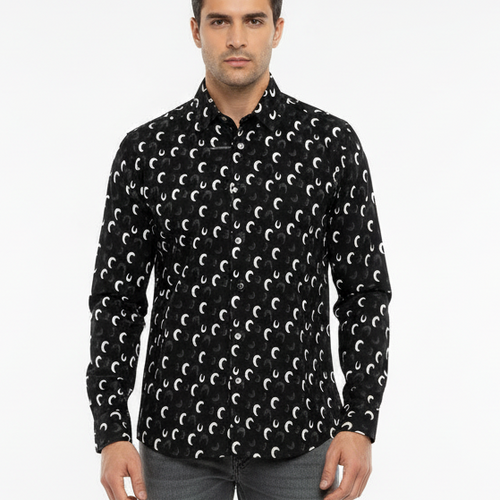 Chemise regular imprimée MOON - NO AGE Store