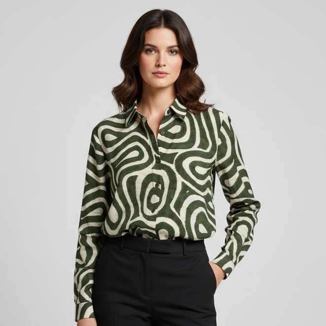 Chemisier femme fantaisie