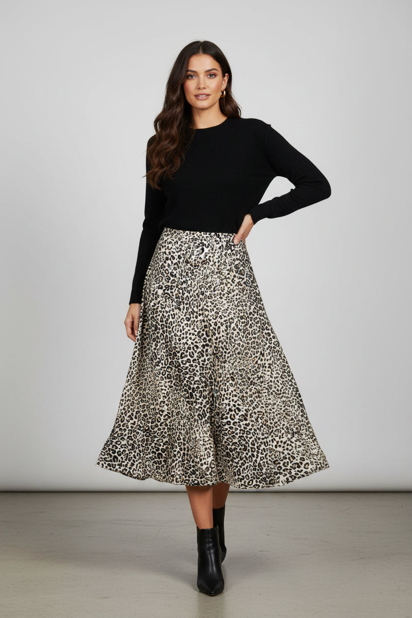 JUPE LONGUE IMPRIMEE NO AGE