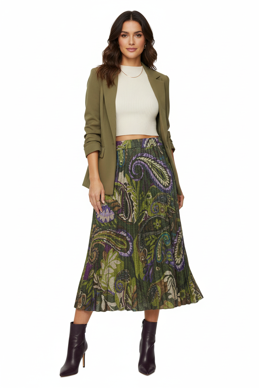 JUPE LONGUE IMPRIMEE NO AGE