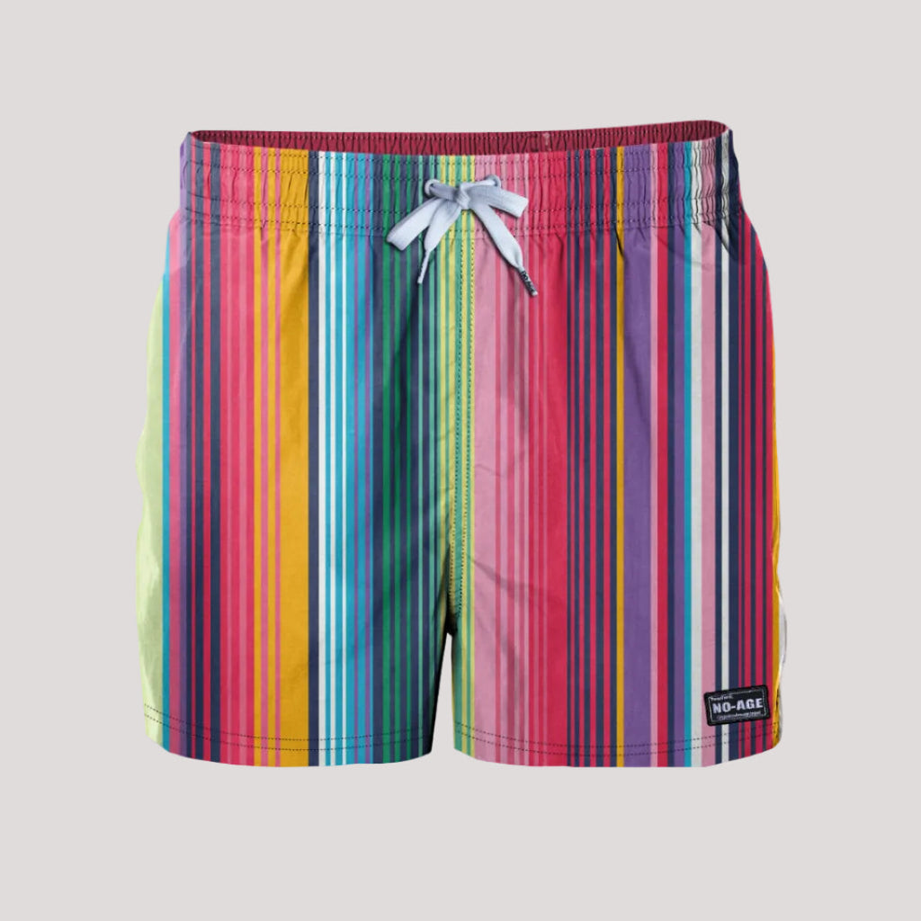Short de bain homme NO AGE à rayure NO AGE