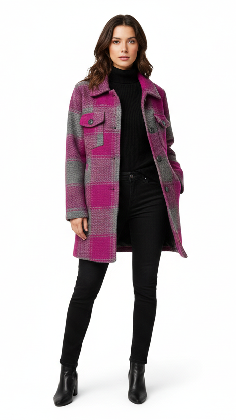 Manteau femme lainage NO AGE