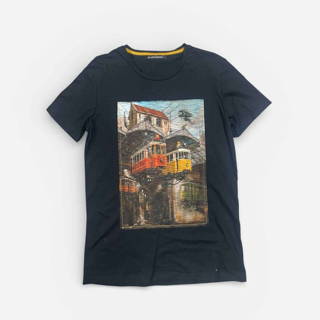 T-shirt regular col rond TRAM