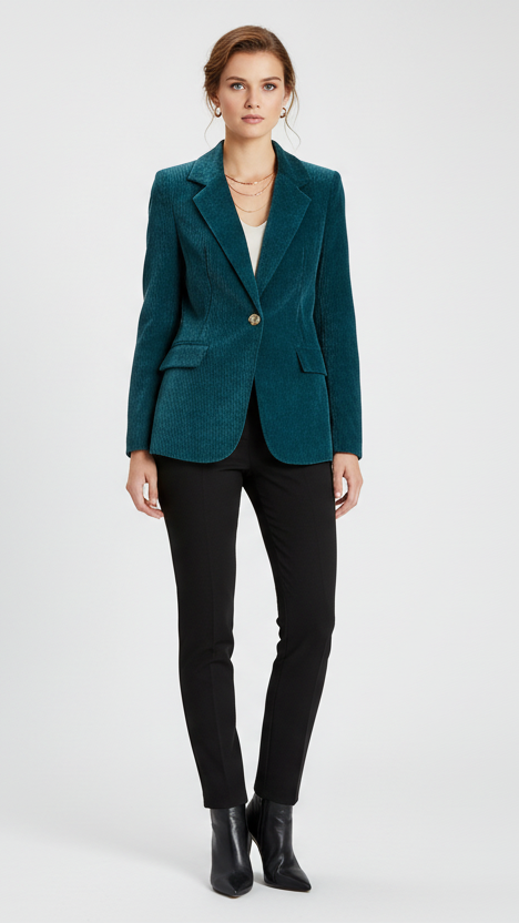 Veste / Blazer femme velours NO AGE