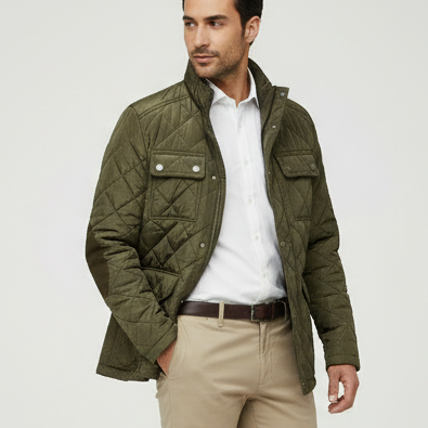 Veste matelassée homme Kaki - NO AGE Store